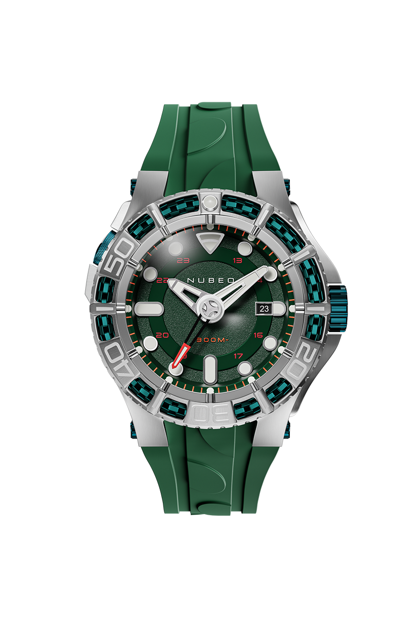 Manta Automatic Limited Edition Green / Silicone | Green Dial