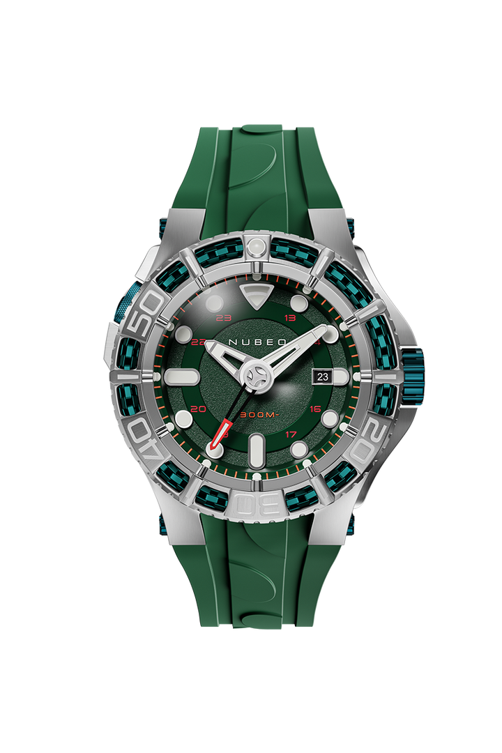 Manta Automatic Limited Edition Green / Silicone | Green Dial