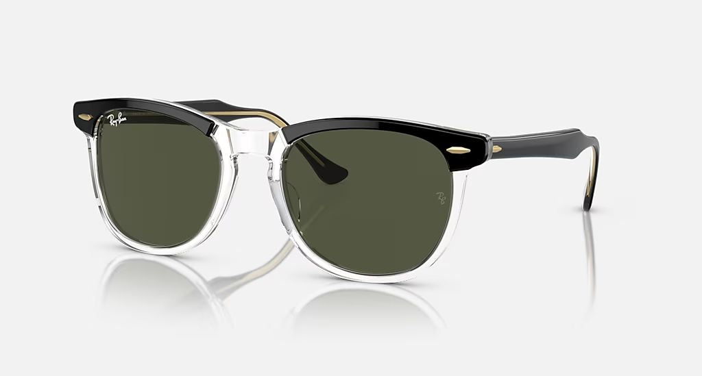 Howkeye UNISEX Black On Transparent / Green |  Dial
