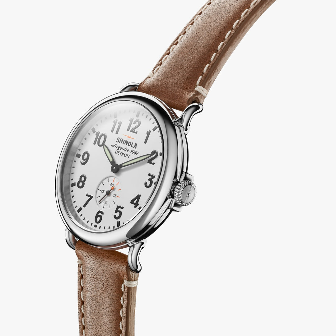 Runwell 41 White | White Dial