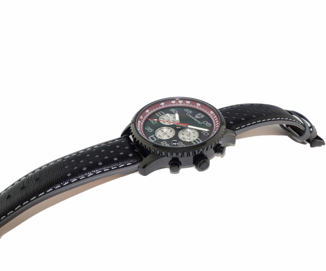 Aureum IP BLACK/MAROON-BLACK Black Dial