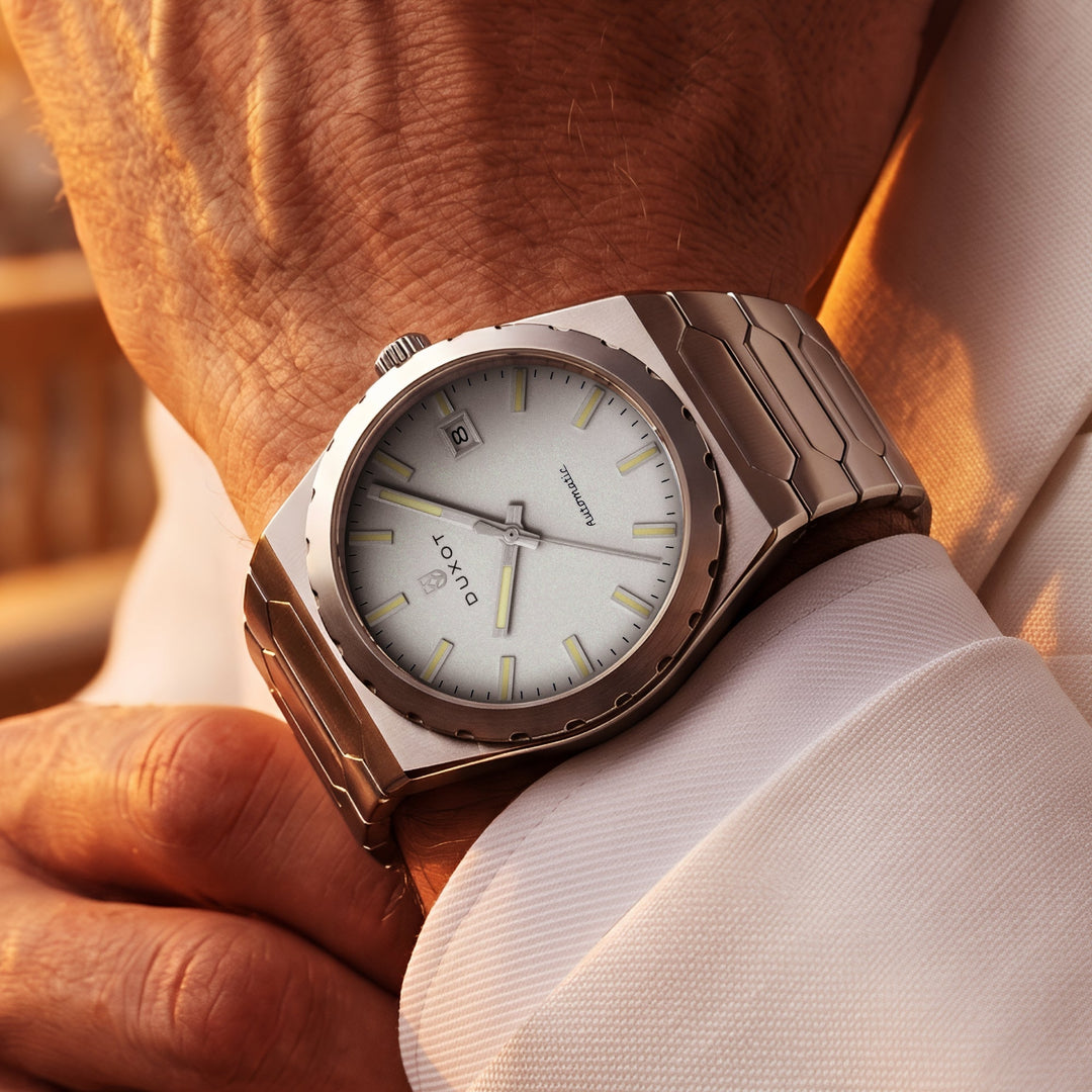 Taranto Automatic White Dial / Stainless Steel Bracelet White Dial