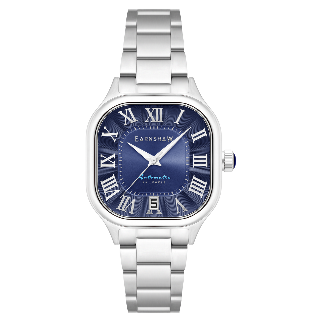 Coussin Automatic Blue / Stainless Steel | Blue Dial