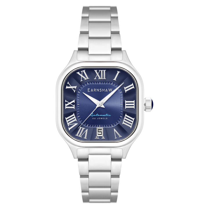 Coussin Automatic Blue / Stainless Steel | Blue Dial