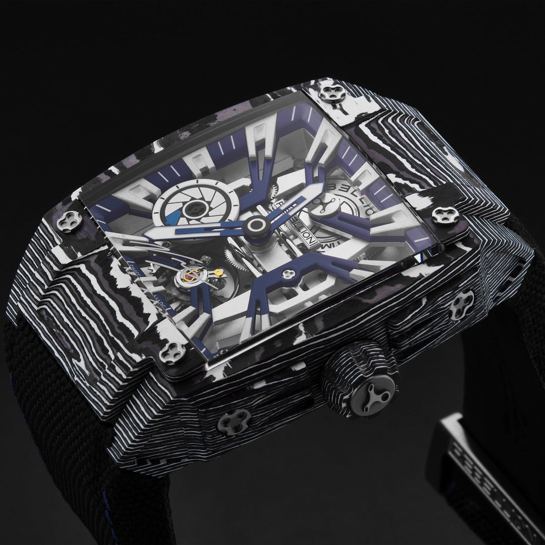 Re-Volt RBREV3H.CA.VBO / Blue Skeletonized | Blue Skeletonized Dial