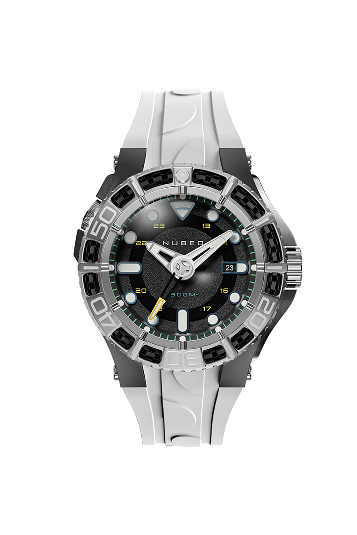 Manta Automatic Limited Edition Black / Silicone Black Dial