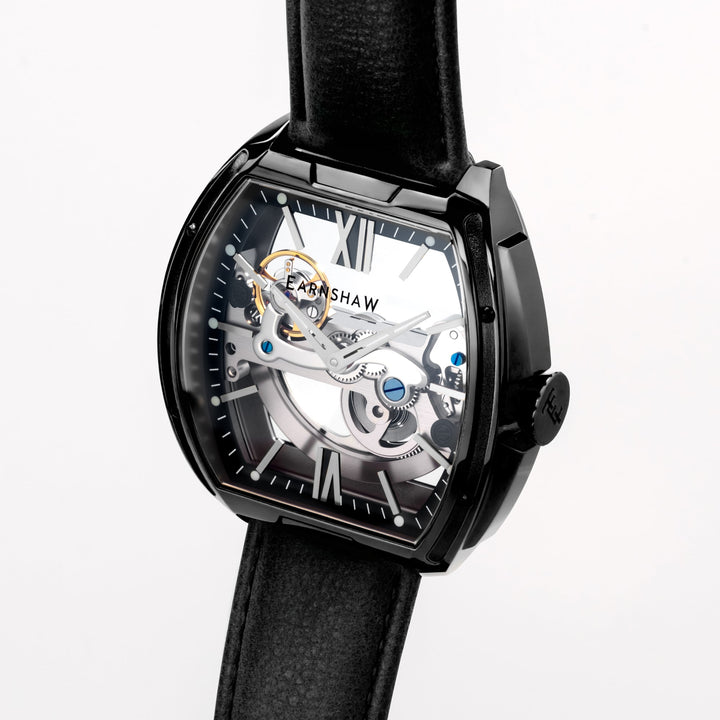 Nobility Knightsbridge Automatic Black / Leather | Black Dial