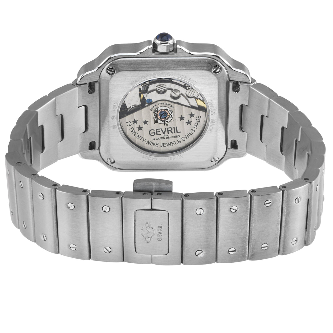 Lusso LX Swiss Automatic, 316L Stainless Steel Case, Blue Dial, 316L Stainless S