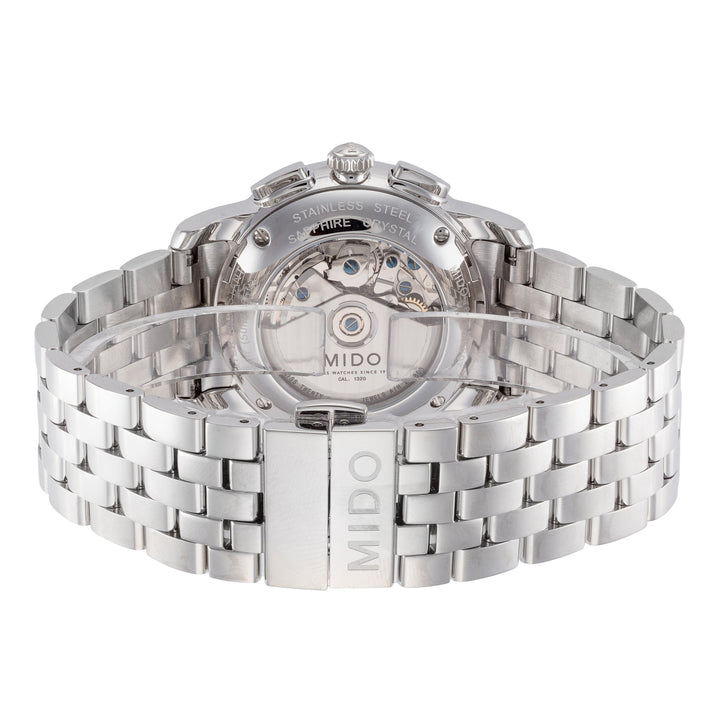 Baroncelli 42mm / Black / Silver Black Dial