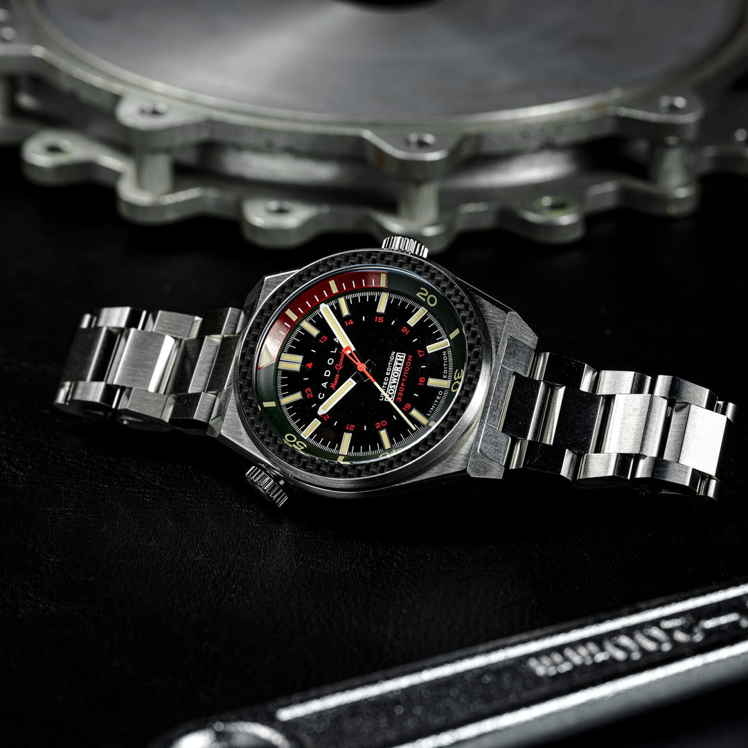COSWORTH COSTIN MECA-QUARTZ LIMITED EDITION BLACK / STAINLESS STEEL Black Dial