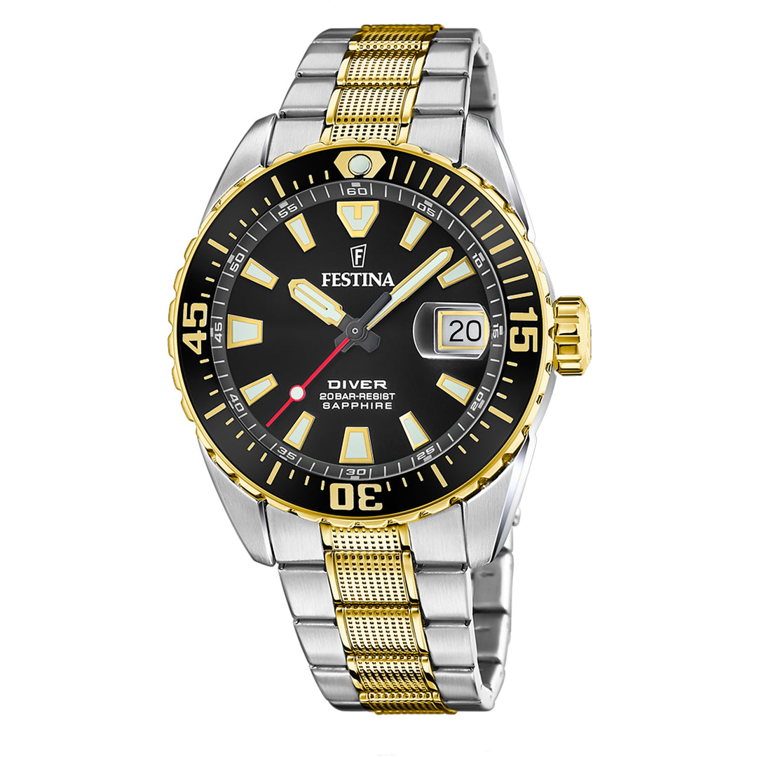 THE ORIGINALS/DIVER Black / Stainless Steel Black Dial