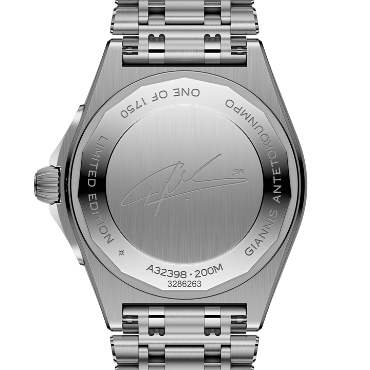 Chronomat Automatic GMT -Giannis Antetokounmpo- 40mm, Steel Case & Bracelet, Gre