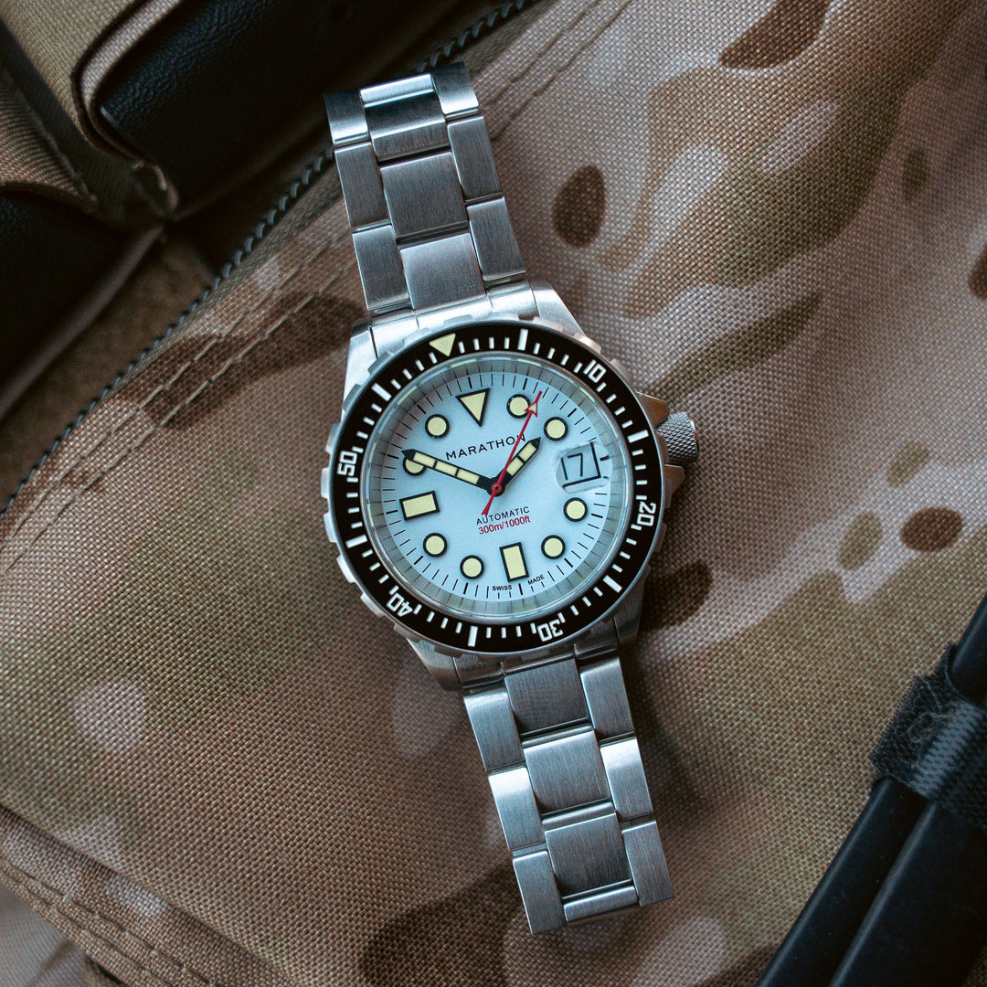 36mm OSAR-D ARCTIC EDITION 36mm Arctic Original SAR w/ Date with Stainless Steel
