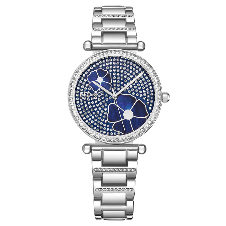 Madison-5582.2 Silver/Stainless Steel | Blue Dial