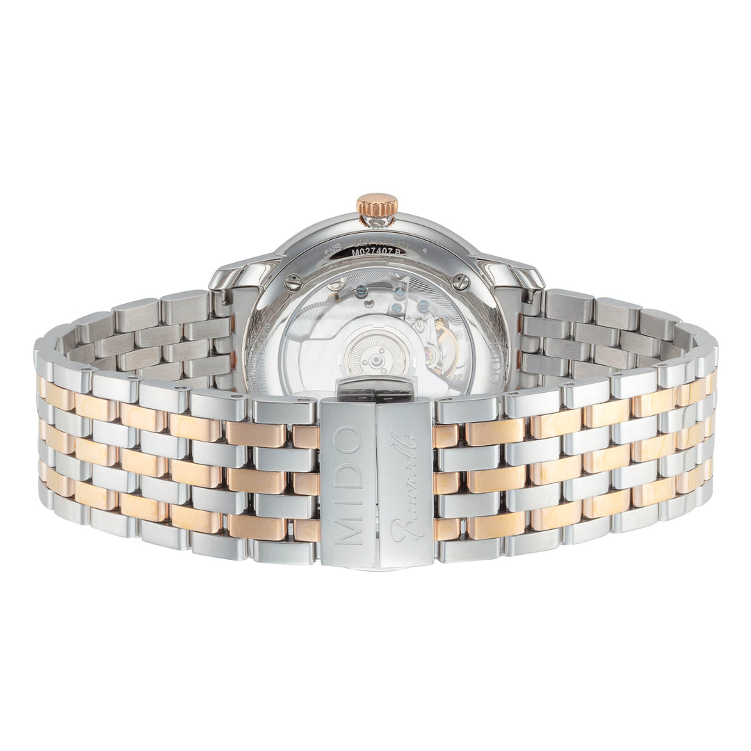 Smiling Moon 39mm / White / Silver and Gold | White Dial