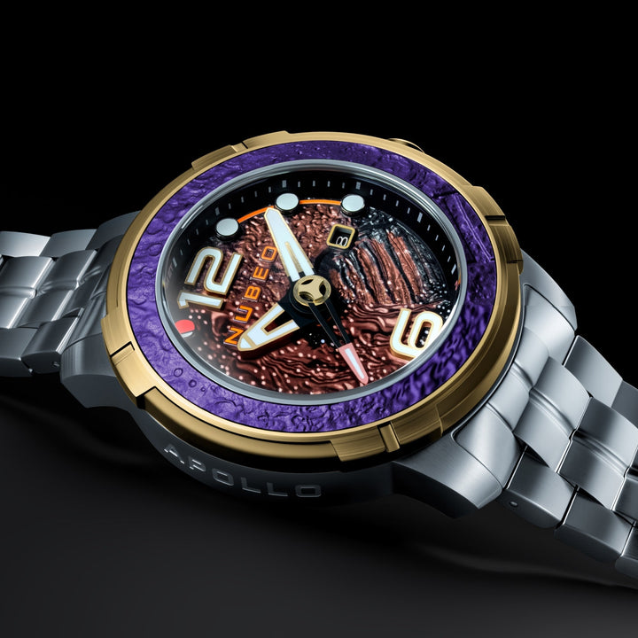 Apollo Automatic One Small Step Limited Edition Brown Dial / Stainless Steel Bra