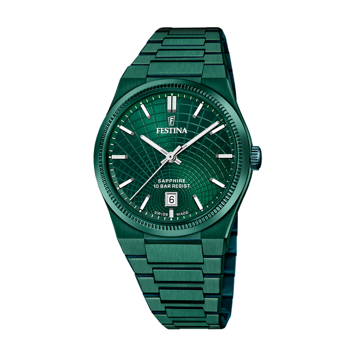 Rive Green / Stainless Steel Green Dial