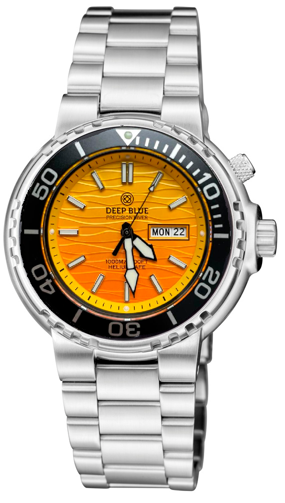 PRO SUN DIVER IV 1000M DIVER BRACELET COLLECTION Sun Diver Yellow gold Dial