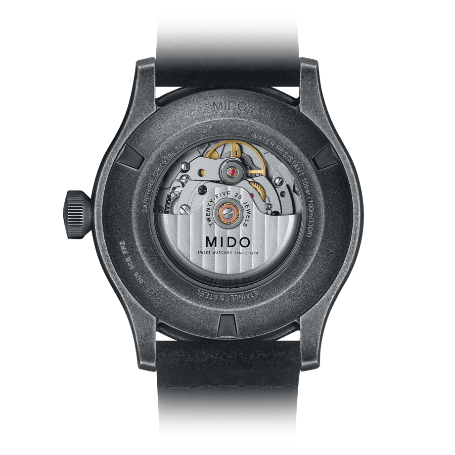 Multifort Leather | Black Dial