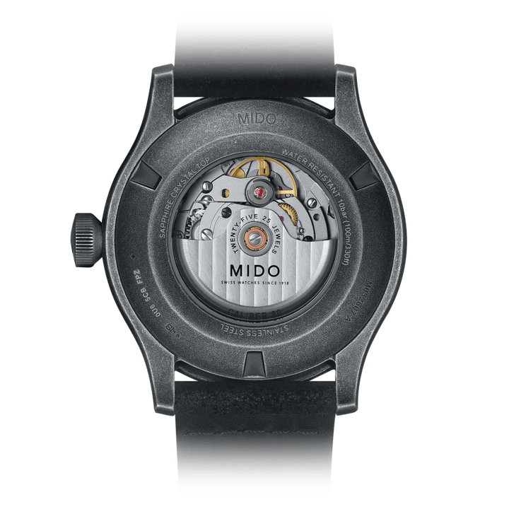 Multifort Leather | Black Dial