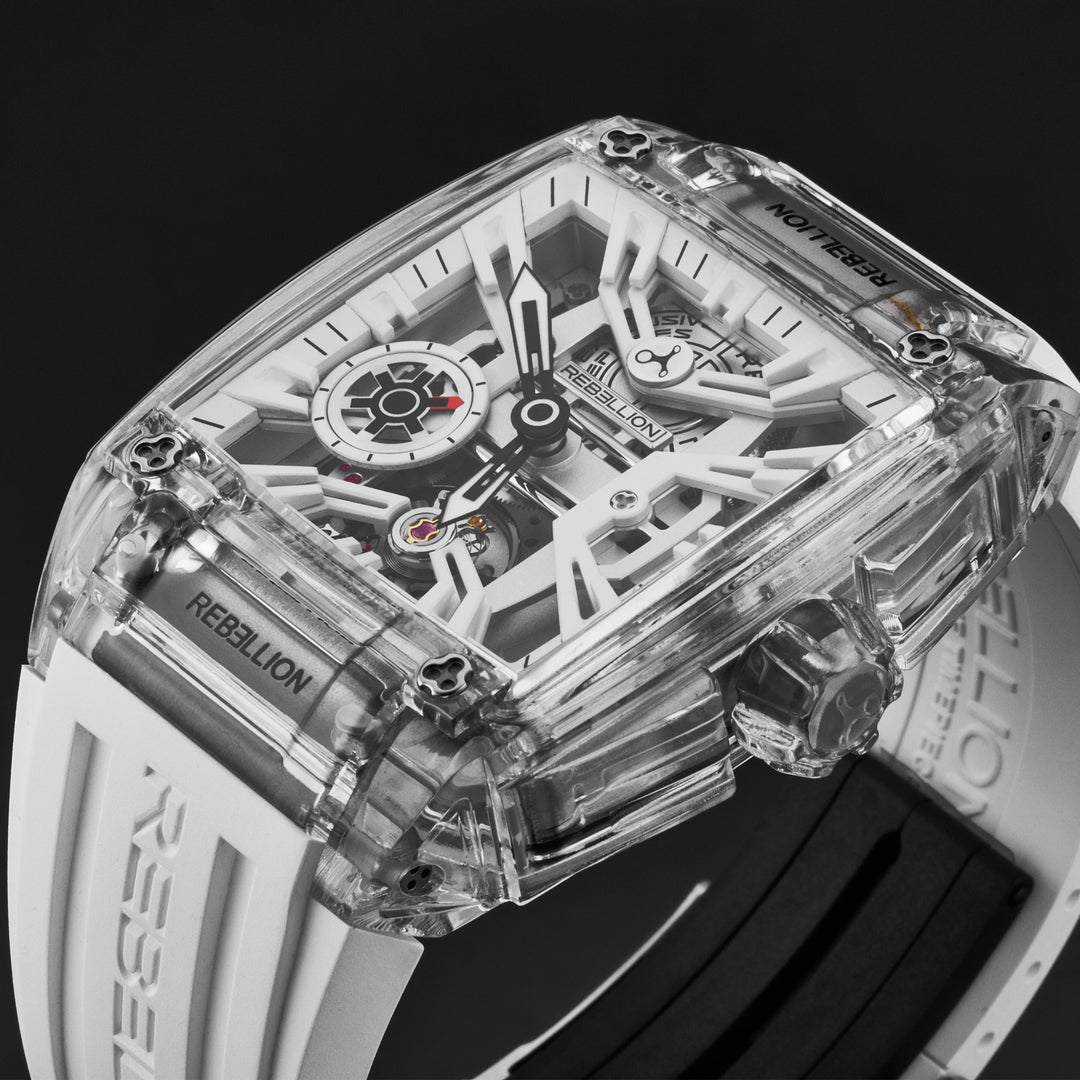 Re-Volt RBREV3H.SA.WH / White Skeletonized | White Skeletonized Dial