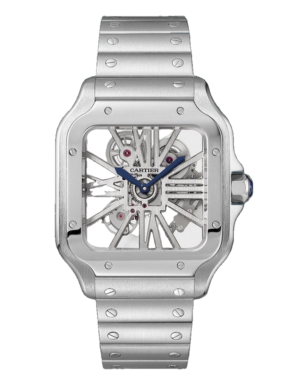 Cartier Santos Skeleton YG/Steel