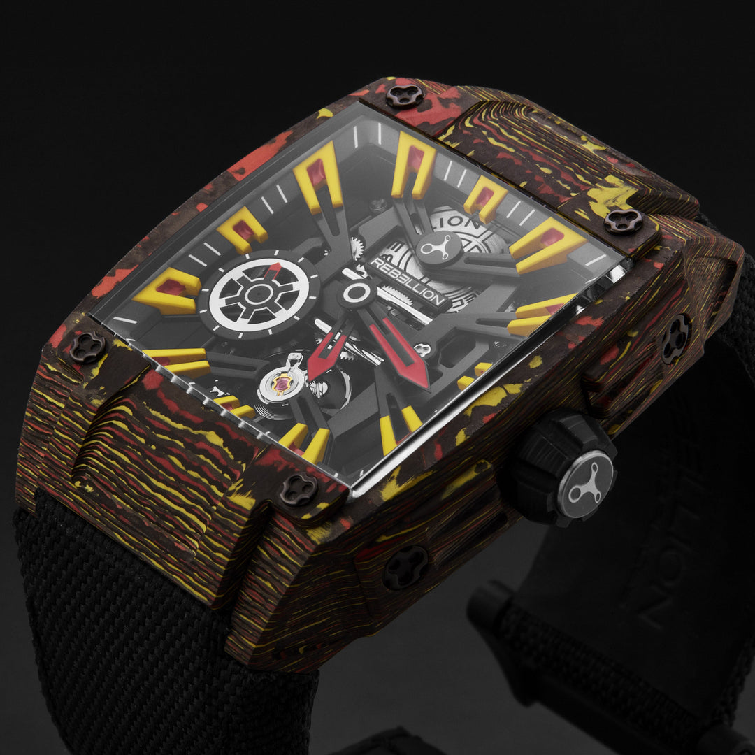 Re-Volt RBREV3H.CA.LBN / Black Yellow Skeletonized | Black Yellow Skeletonized D