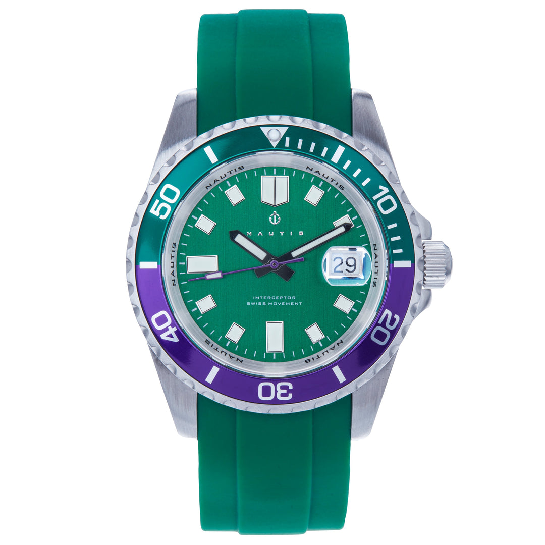 Interceptor Green | Green Dial