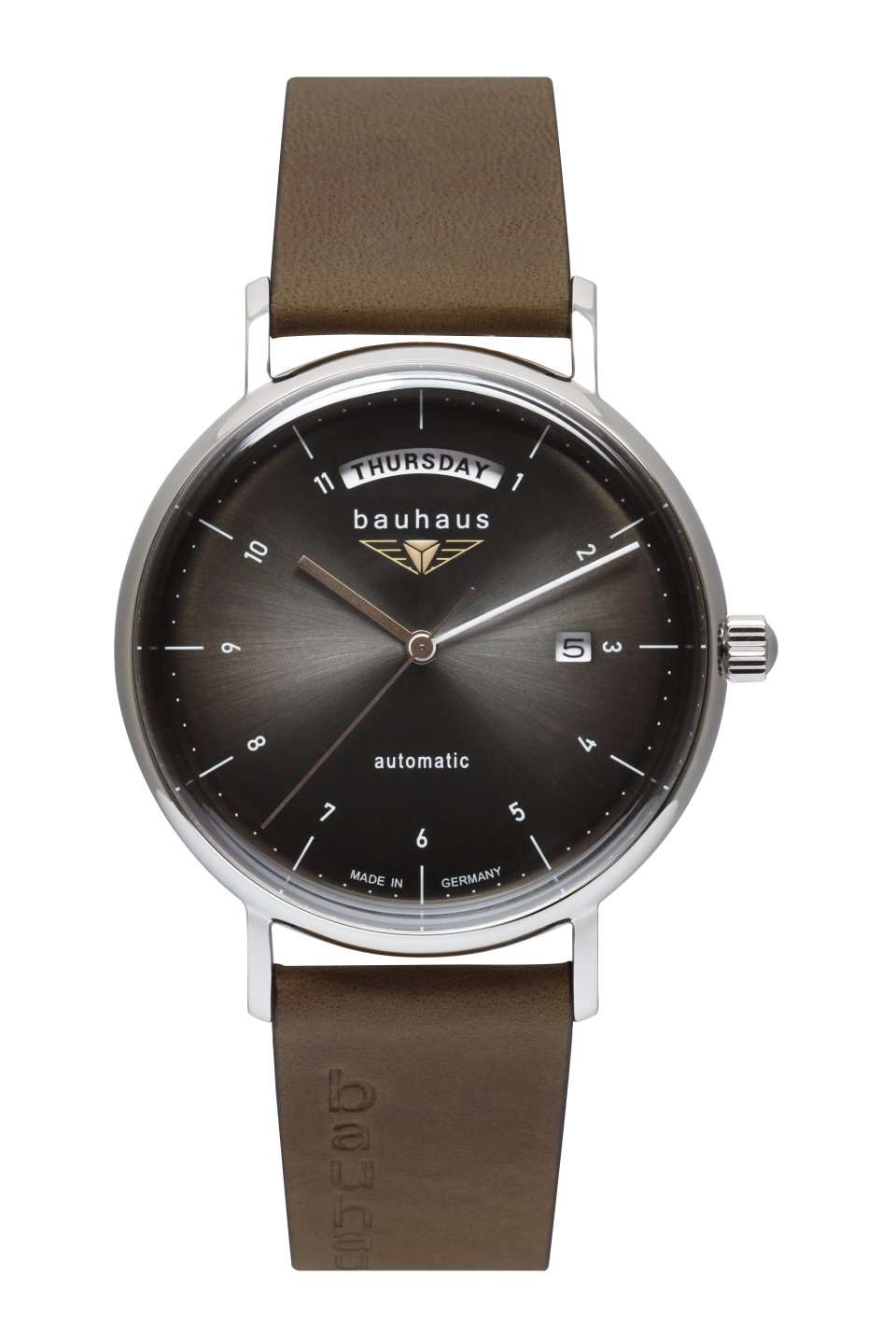 Classic Anthracite dial / Brown leather strap Anthracite Dial