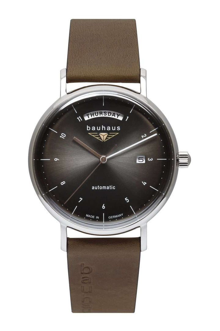 Classic Anthracite dial / Brown leather strap Anthracite Dial