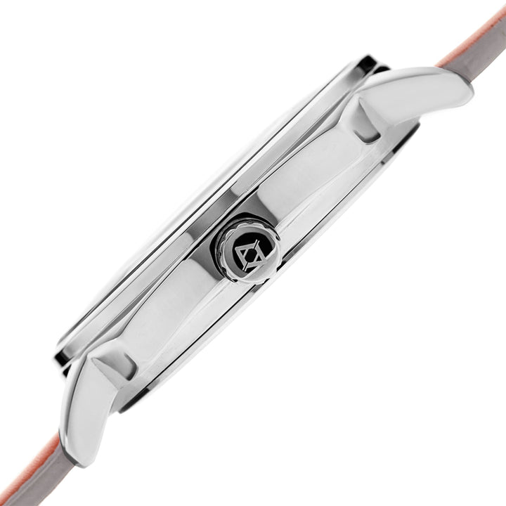 Classic Silver Tone/Leather | Silver Dial