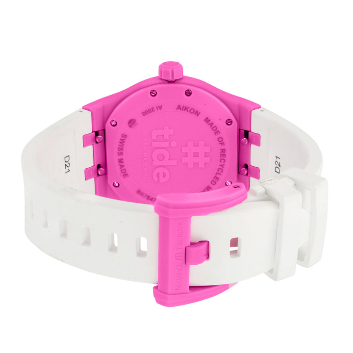 Aikon #Tide 40mm / Pink / White | Pink Dial