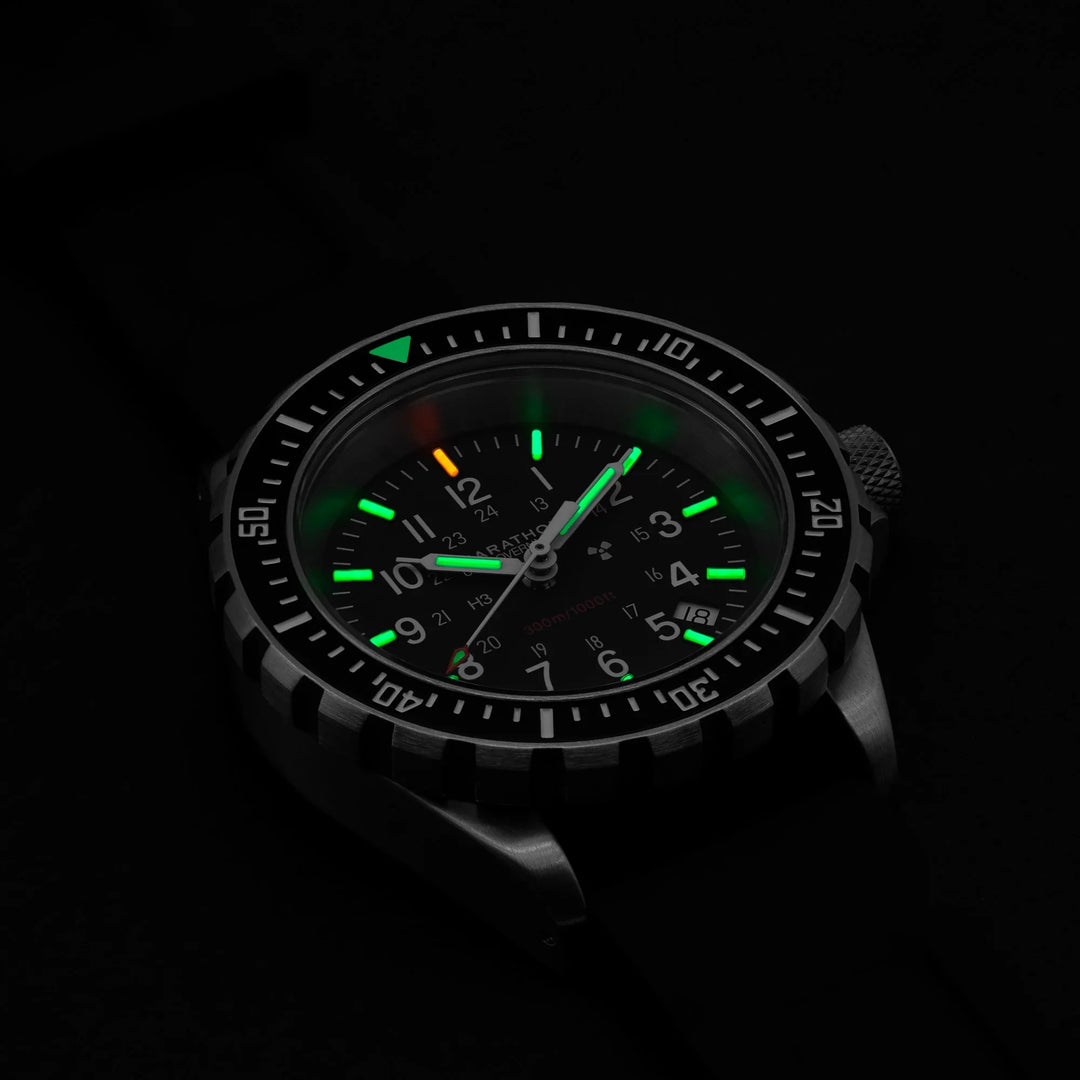 Dive SS/BKSS 3PC RUBBER (WW194007SS-0030) | Black Dial