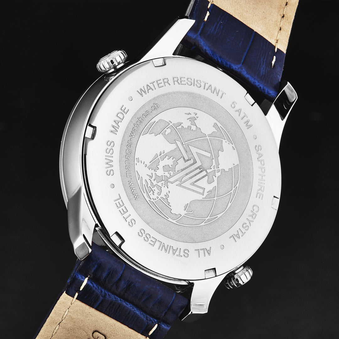 Nomad MAN-TR-02-SL / Blue | Blue Dial