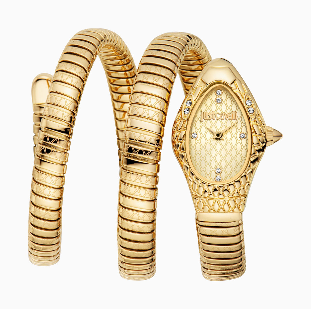 Snake 20mm / Champagne / Gold Champagne Dial
