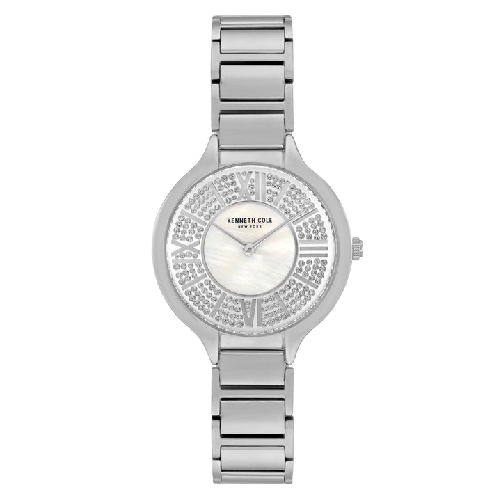 Classic 33 mm / White / Silver White Dial