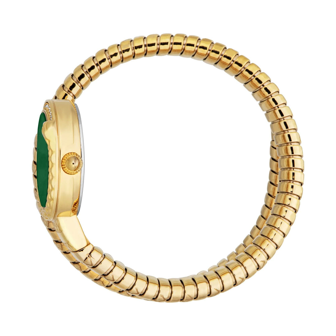 Cerchio Snake 23mm / Green / Gold | Green Dial