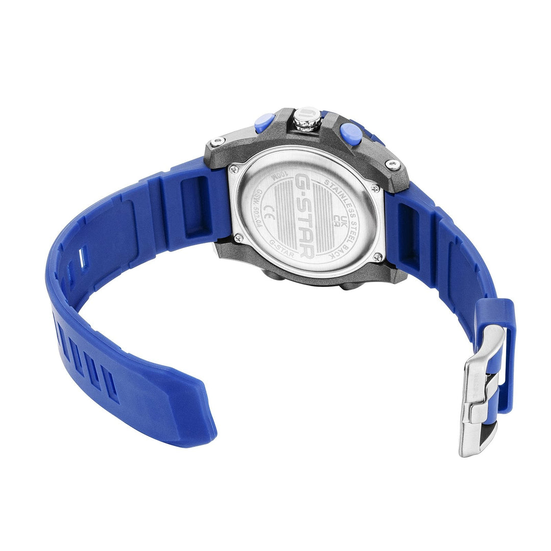 Ops01 Ana-Digi Gray Dial / Blue Silicone Strap Gray Dial