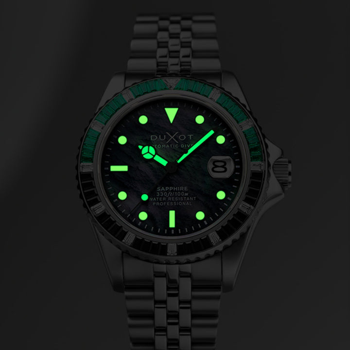 Atlantica 40 Rainbow Automatic Stainless Steel / Stainless Steel Black Dial