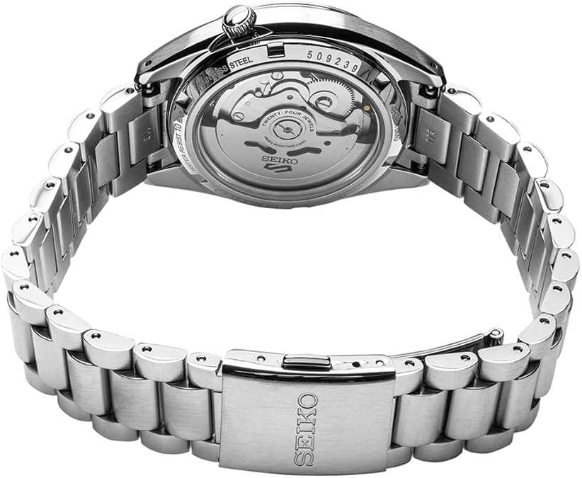 5 Sports SNXS Navy Dial / Stainless Steel Bracelet Navy Blue Dial