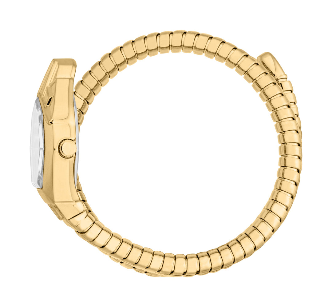 Snake 23mm / Silver / Gold | Silver Dial