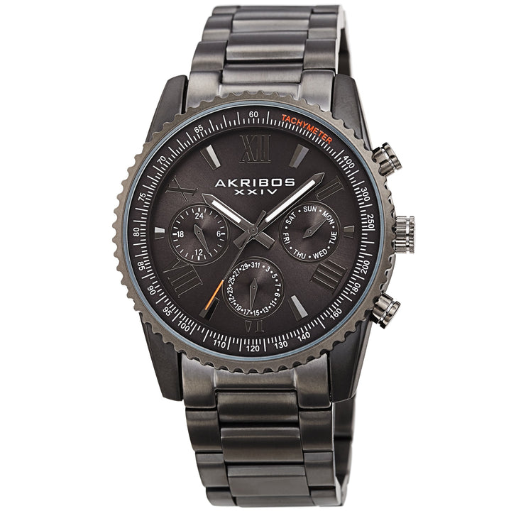 AK1099GN-Casual Gray/Stainless Steel | Silver Dial