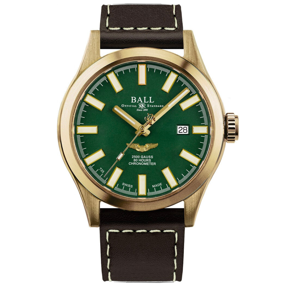 Engineer M Star Magna Green / Leather Green Dial