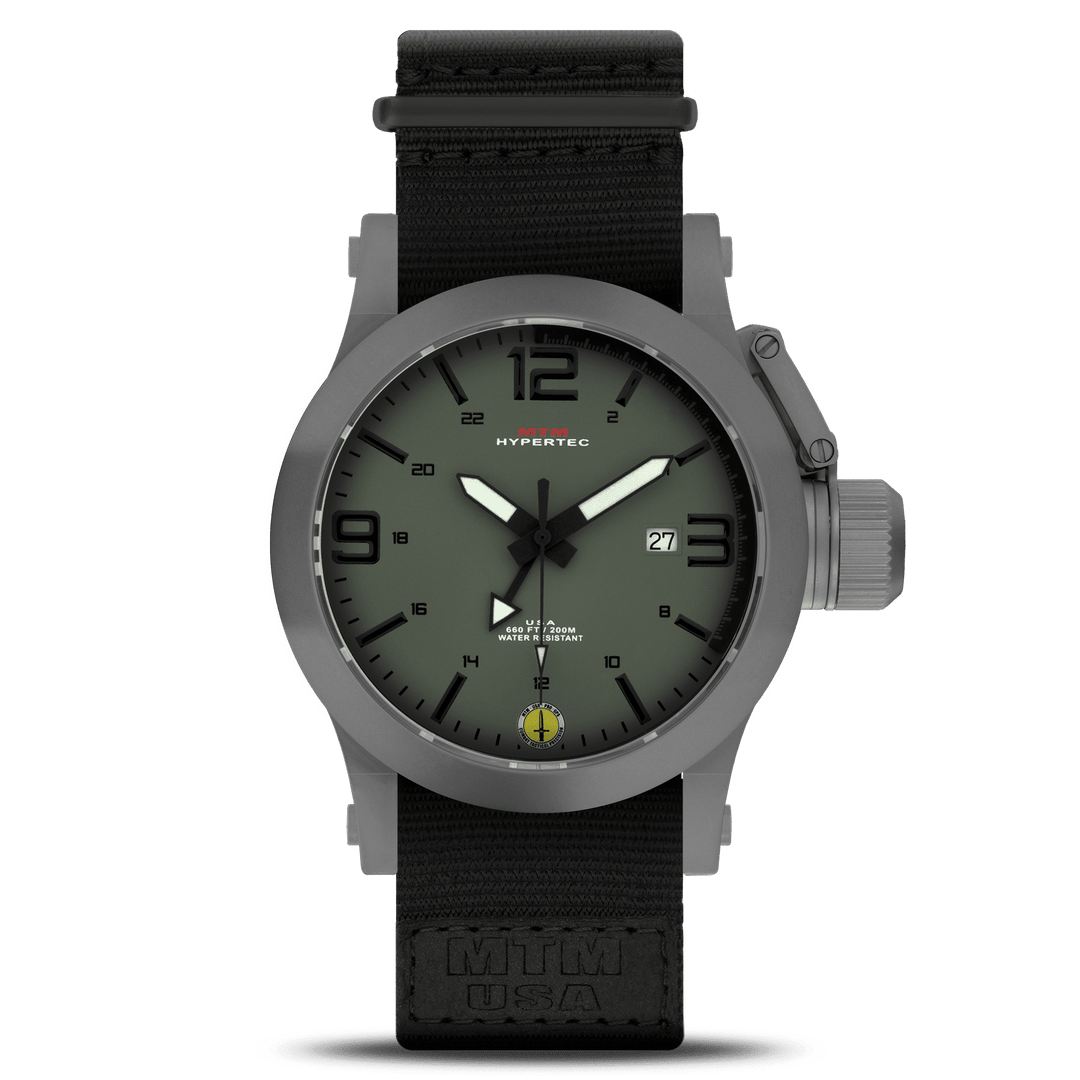 Hypertec X Grey/Green | Green Dial