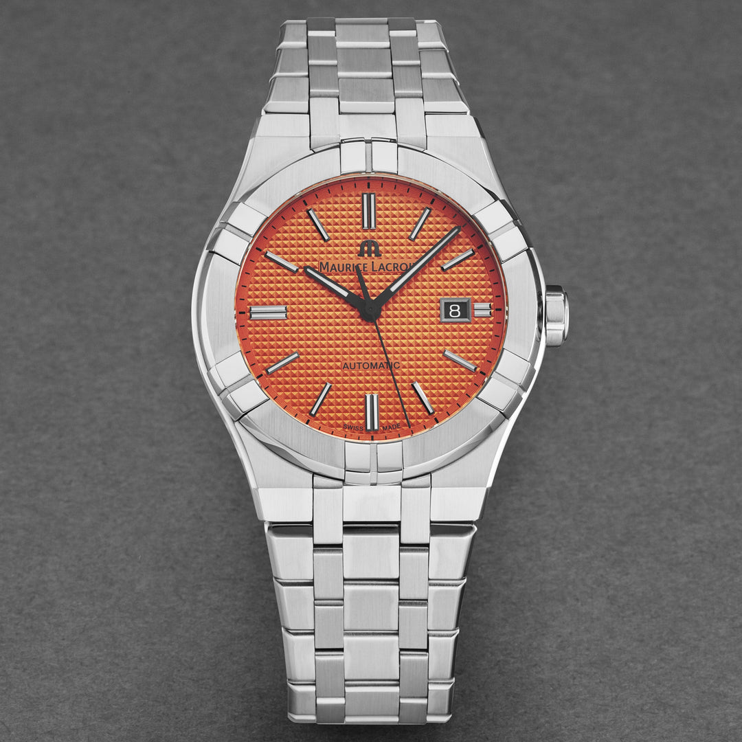 Aikon AI6008SS00F530E / Orange | Orange Dial