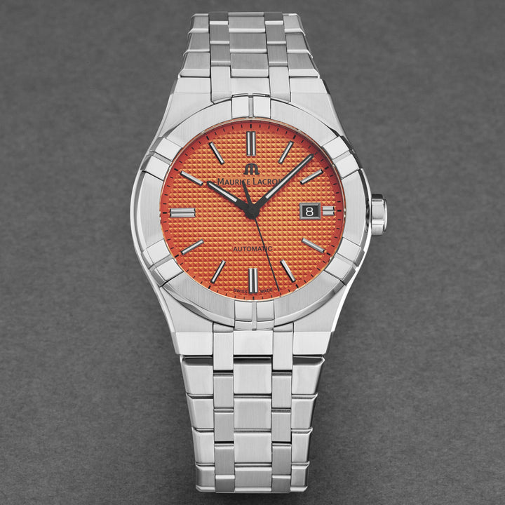 Aikon AI6008SS00F530E / Orange | Orange Dial