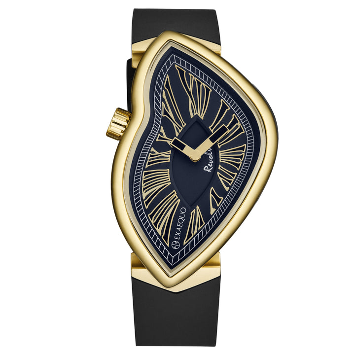 Revolve Blue / Black Blue Dial