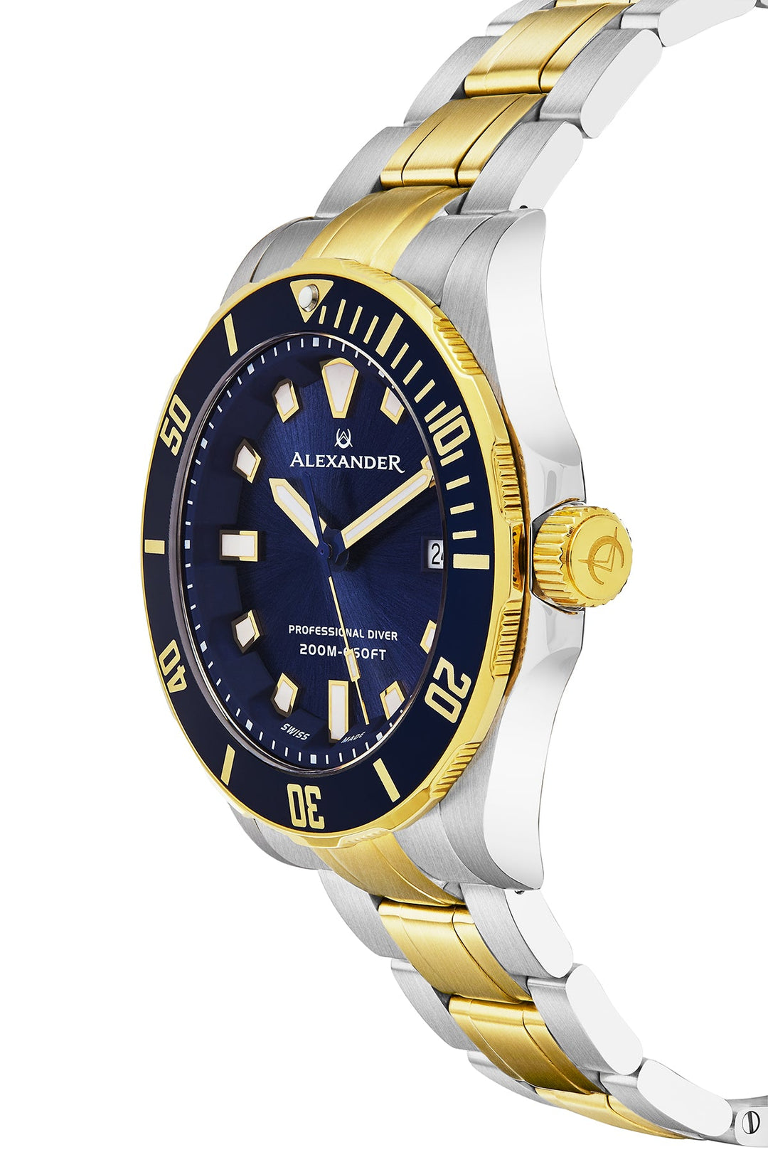 A501B-03 | Blue Dial