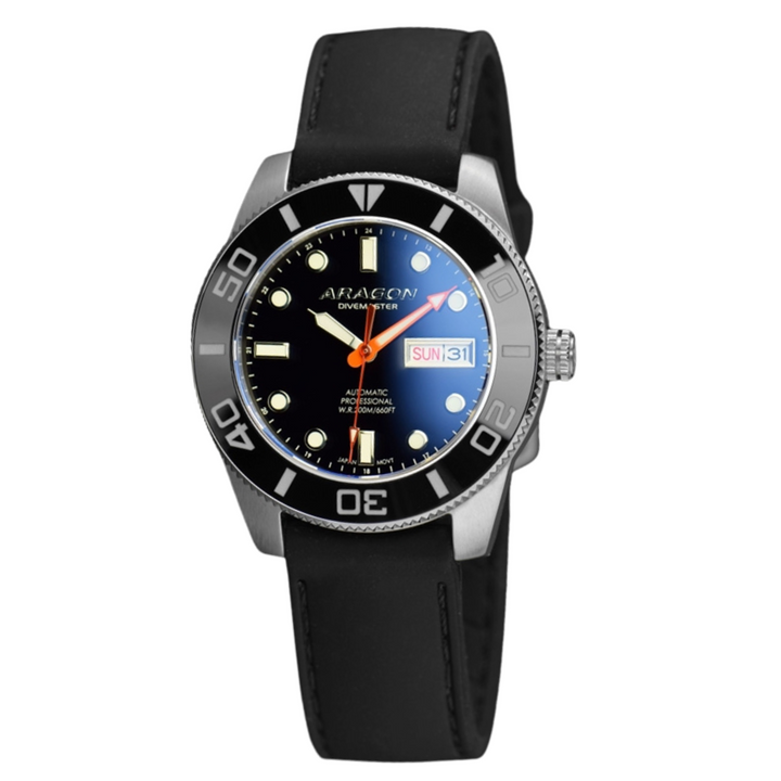 Divemaster 42 NH36 Automatic Black Dial | Black Dial Dial