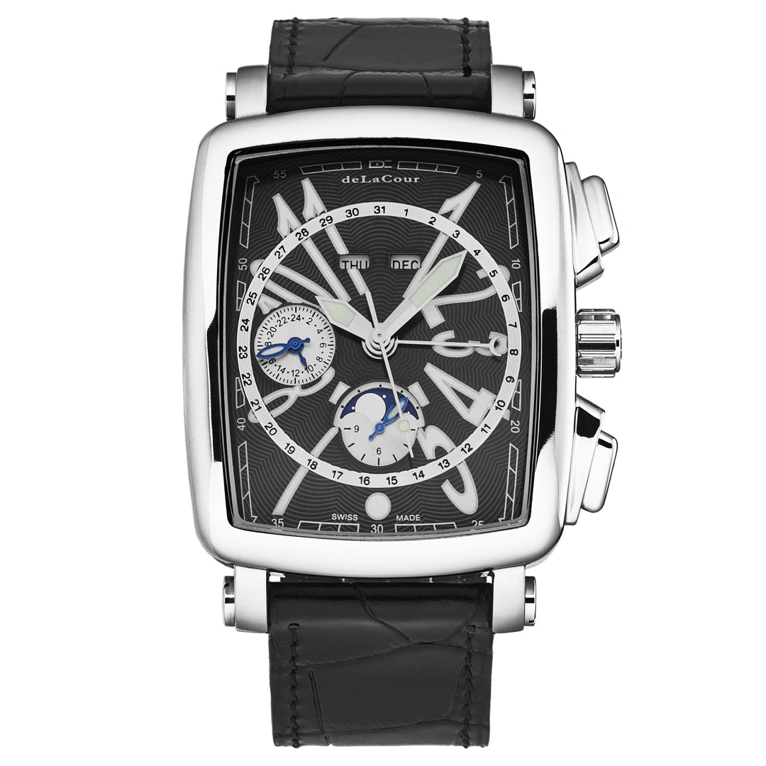 ViaLarga WAST1026-BLK / Black Black Dial